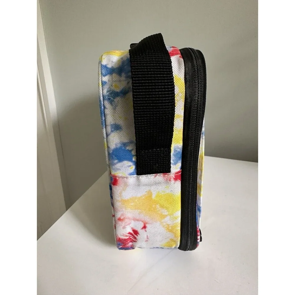 Nike Graphic Molded Hard Shell Insulated Lunch Box Bag Multi Color Tie Dye
